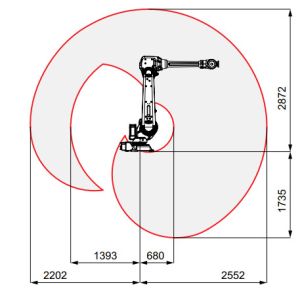 Buy cheap Abb Irb 4600  6 Axis Industrial Robot Arm With Advanced Motion Systems from wholesalers