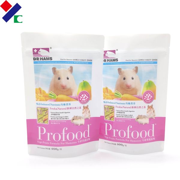 Quality CMYK Printing 200 Microns PET Food Packaging Bag Oxygen Resistance for sale