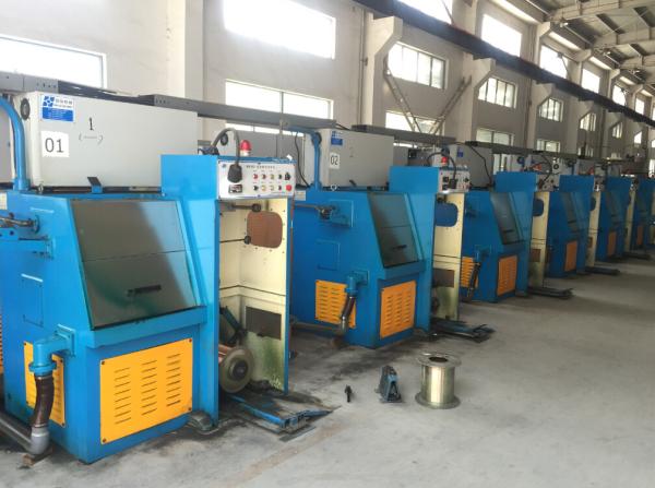 Buy cheap Iron Cast Fine Copper Wire Drawing Machine With Flat Belts And Timing Belts Transmission from wholesalers