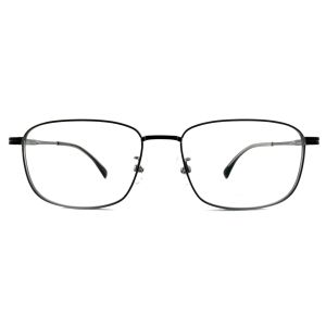 Buy cheap TF3344 Rectangle Titanium Optical Frame Silver Comfortable Eyewear For Better Vision from wholesalers