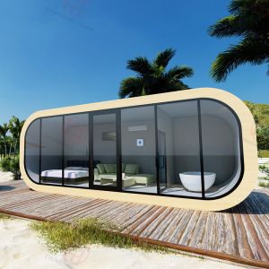 Buy cheap Modern ECO Space Capsule Prefab Tiny House Granny Flat with Modern Design and OEM/ODM from wholesalers