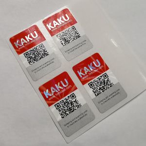 Scalability Anti Counterfeit Sticker Custom Holographic Security Stickers ROHS