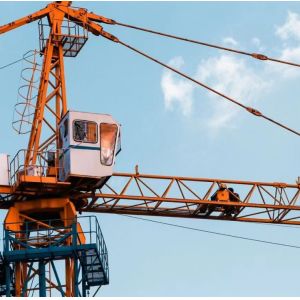 Buy cheap 60m jib flat top Tower Crane 8 ton from wholesalers