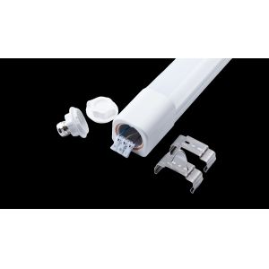 Buy cheap 5 Years Warranty 36W LED Tri-Proof Light 6000K CCT Adjustable IP66 Waterproof Lamp for Supermarket, Warehouse from wholesalers