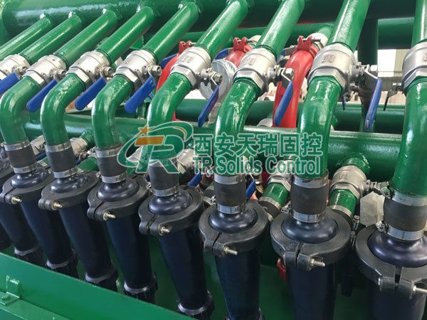 Quality TRCN100-12N Mud Desilter with Excellent Hydrocyclones & 4KW Motor for sale