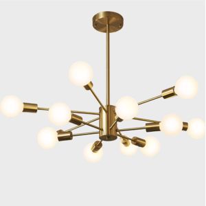 Nordic Led Glass Ball Copper Chandelier Luxury Golden Ceiling chandelier bubbles