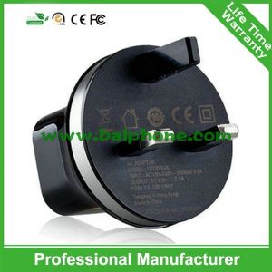 UK Plug 2 usb wall usb charger 5V2.1A