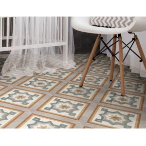 200x200mm Red Porcelain Floor Tile 8.5mm Thickness