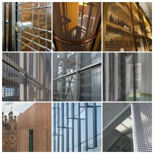 Buy cheap Max 36m Length Durable Decorative Crimped Wire Mesh for Elegant Applications Opening Area 59% from wholesalers