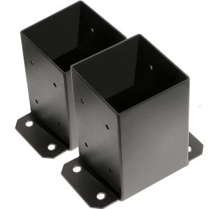 Buy cheap Power Coated Metal Base Bracket Custom Design Bending Process Custom Black Coated from wholesalers