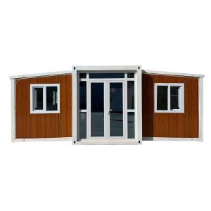 Buy cheap 20 40ft Prefab Folding Container Homes Container Shipment Mobile Home with Steel Sandwich Panel and Environmental Protection from wholesalers