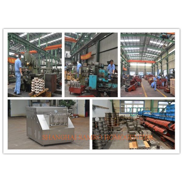 Quality Industrial Dairy Homogenizing Machine Two Stage Homogenization Process 5000 L/H for sale