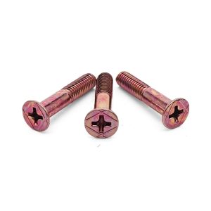 Buy cheap DIN Standard PVD Coated Stainless Countersunk Phillips Screw Half Thread for Mechanical Dimensions Testing from wholesalers