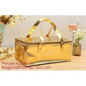 Buy cheap Wholesale Large Folding Soft Fresh Lunch Keeping Waterproof Nylon Insulation Thermal Insulation Ice Pack Cooler Bag from wholesalers