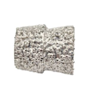 Dry or Wet Cutting Diamond Vacuum Brazed Wire Saw Beads for Marble Sandstone