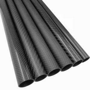 Custom 3K Carbon Fiber Tube Lightweight Sport Equipment with Durable Pattern