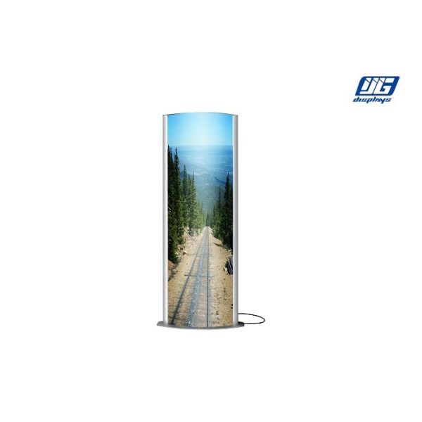 Buy cheap Vertical Biconvex Snap Poster Frames Double Sided Graphic Advertising Stand from wholesalers