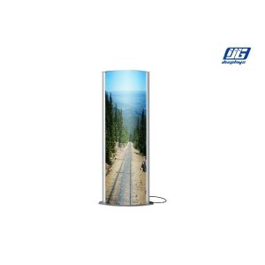 Buy cheap Vertical Biconvex Snap Poster Frames Double Sided Graphic Advertising Stand from wholesalers