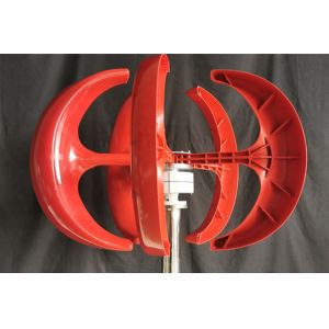 Red Lantern IP54 Wind Turbine For Off Grid Home 200W 12V 24V Low Start Up Wind
