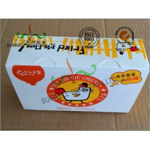 Buy cheap Double Wall Cardboard Food Packaging Boxes , Disposable Cardboard Burger Boxes from wholesalers