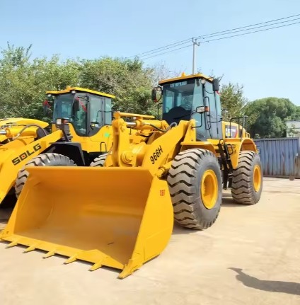 Used Caterpillar 966H Wheel Loader From Japan Front Loader With 6 Ton Rated Load Engine And Pump As Core Components