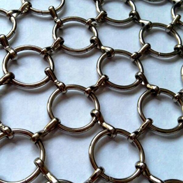 Anping Decorative Metal Ring Mesh