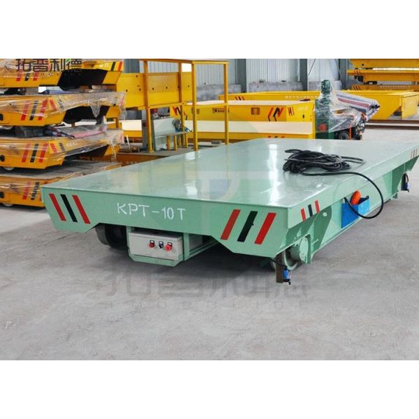Quality Storage Battery Powered 25T Rail Transfer Cart For Material Moving And Handing for sale
