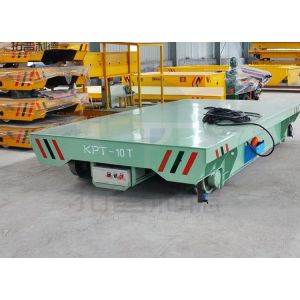 Buy cheap Storage Battery Powered 25T Rail Transfer Cart For Material Moving And Handing from wholesalers