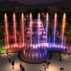 Buy cheap architectural musical fountain dancing decorative fountain from wholesalers