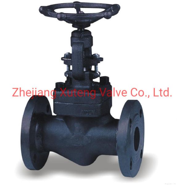Outside Screw Stem Position Forged Steel Flanged Globe Valve J41H-150LB for