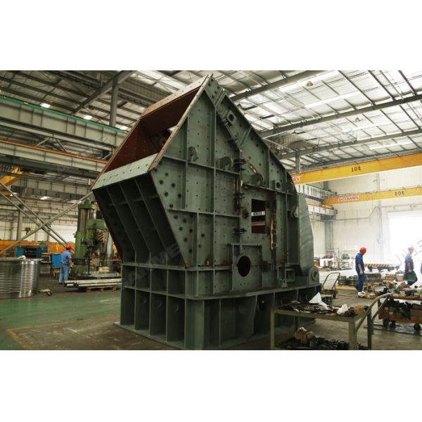 ISO HC128 Limestone Feeding 450mm Impact Stone Crusher
