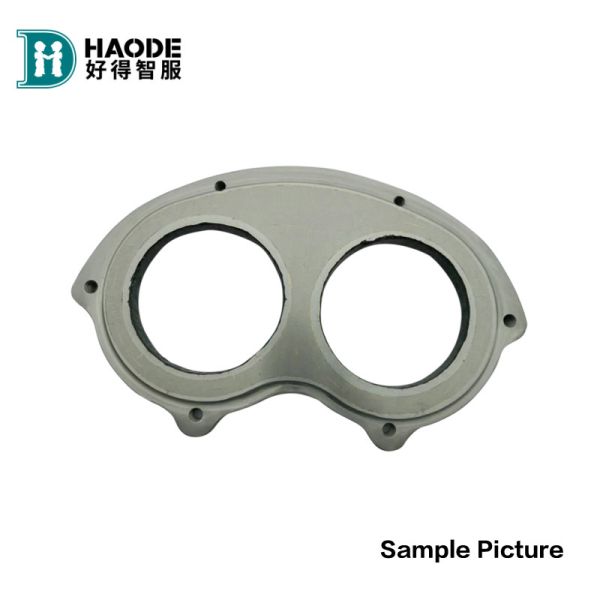 DURO 22 Carbide Spectacle Wear Plate and Cutting Ring for Concrete Pump from Original