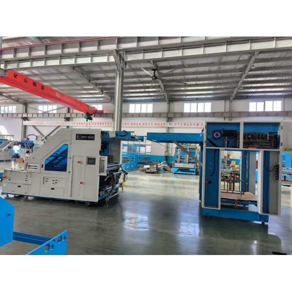 Quality High Speed Sheet To Sheet 5 Ply Servo Laminating Machine For Corrugated Paper With Automatic Correction And Servo Control Technology for sale