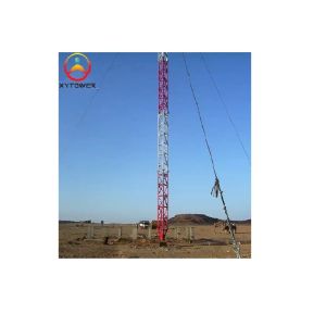 Buy cheap Self-supporting Guyed Wire Telecommunication Cell Gsm 4g 5g Antenna Bts Mast Tower from wholesalers