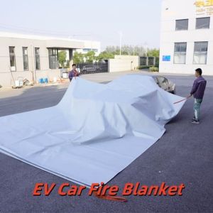 Buy cheap EV Fire Blanket Gray 550℃ Thermal Resistance for Logistics from wholesalers