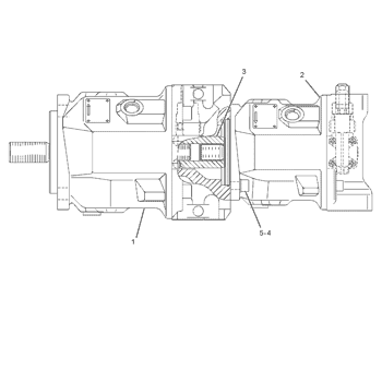 Caterpillar 1725636 Parts scheme PUMP GP-PISTON