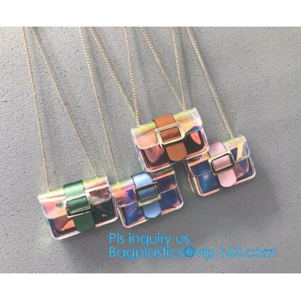 Quality High quality newest fashion transparent handbags women pvc clear bags shoulder bag, Clear Pvc Manufacture Small Custom T for sale