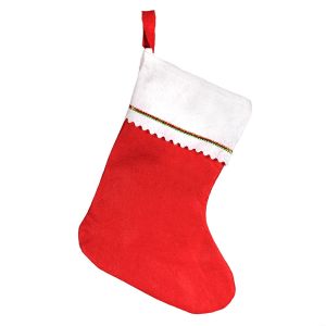 Buy cheap Red And White EN79 3MM Felt Christmas Sock Ornaments from wholesalers