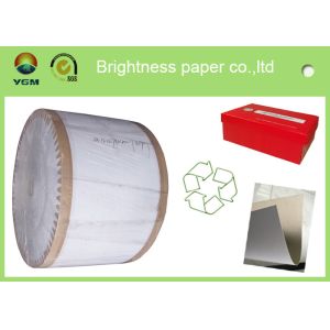 Buy cheap Recycled One Side Coated Grey Back Duplex Board Paper Sheet 787 * 1092mm from wholesalers