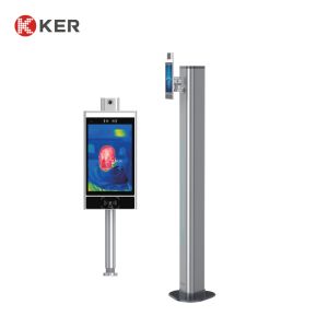 Buy cheap Temperature Measuring Column-body Temperature Detection Access Control Touch Screen Machine from wholesalers