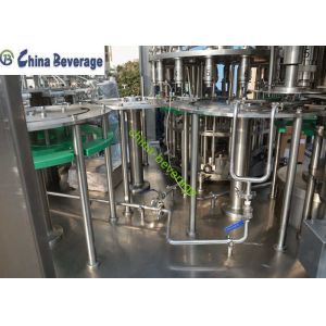 Buy cheap Hot Fruit Juice Filling Machine Small Capacity 3-In-1 PLC Touch Screen from wholesalers