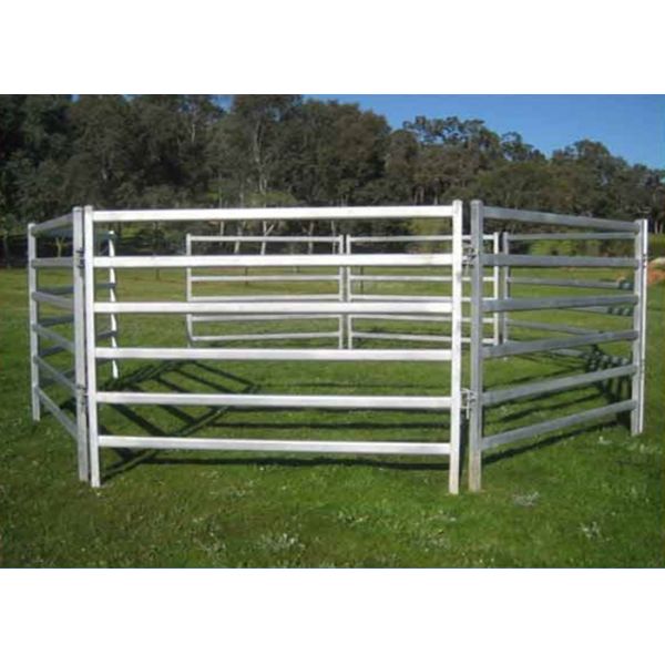 6 Bar Demountable Horse Round Yard Panels Security Portable Round Pen