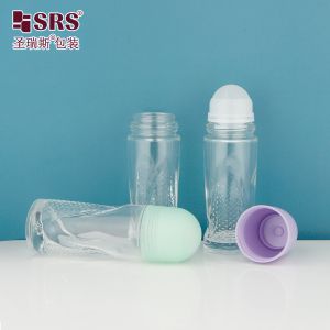 Buy cheap BLPG-A 50ml Big Capacity Empty Glass Roller Ball Bottle For Deodorant Gel Serum Body Antipersipirant Packaging Wholesale from wholesalers