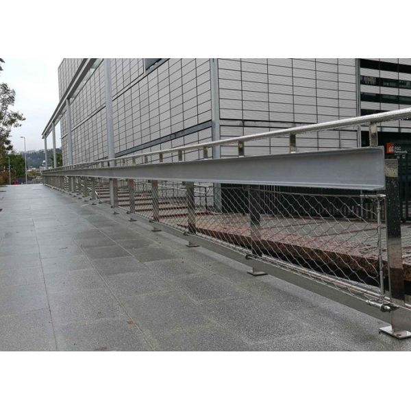 Quality Flexible Highway Isolation Cable Fence Mesh For Balustrade Ss304 for sale