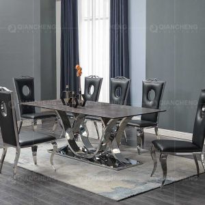 Buy cheap 78inch Luxury Marble Dining Table from wholesalers