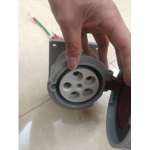 Buy cheap Straight IP67 Watertight Industrial Electrical Plugs 63AMP 380V from wholesalers