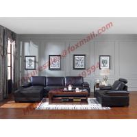 Buy cheap Italy Leather Sofa with L-Shape in Wooden Sofa Set product