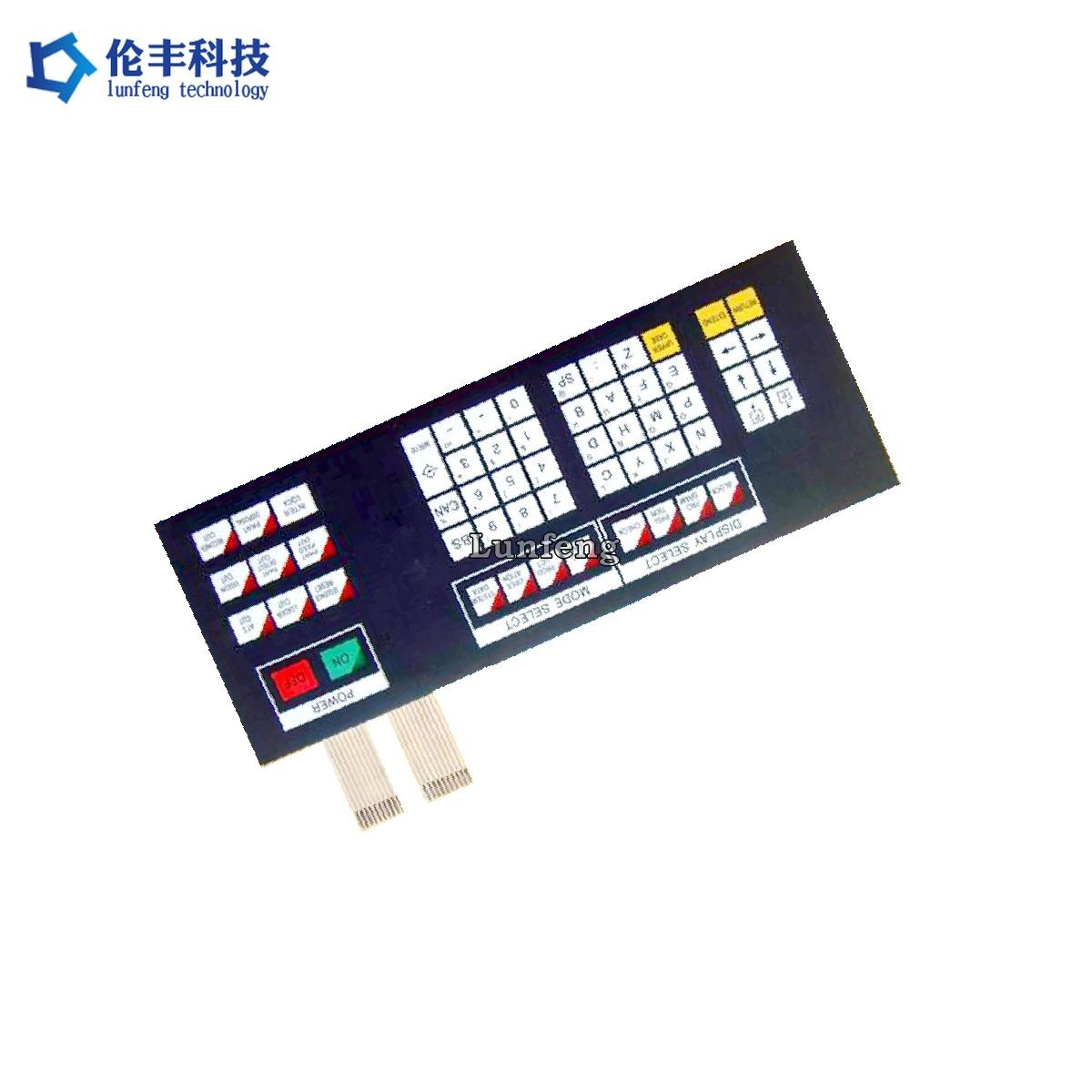 Buy cheap Silkscreen Printing Customized Design PET Membrane Switch Digital Overlay from wholesalers