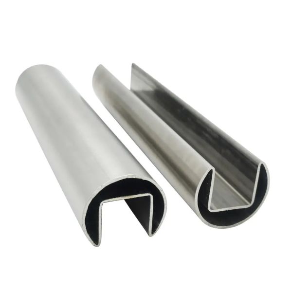 Buy cheap Balcony And Stairs Architectural Aluminium Profiles Aluminium Glass Railing Handrail Extrusions from wholesalers