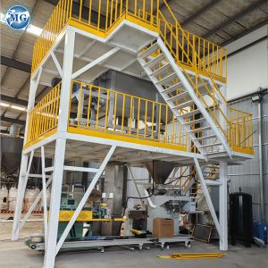 China Efficient Tile Adhesive Machine With 10-30T/H Mixing Capacity on sale